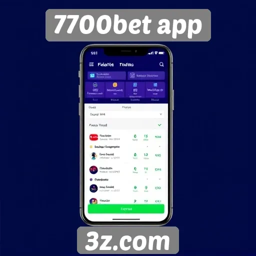 Comparativo entre 7700bet app e concorrentes