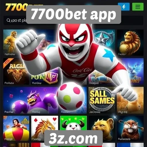7700bet app oferece diversidade de jogos online
