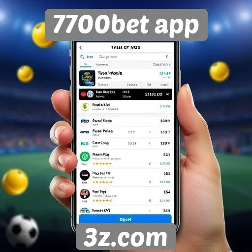 Opções de bônus e promoções no 7700bet app